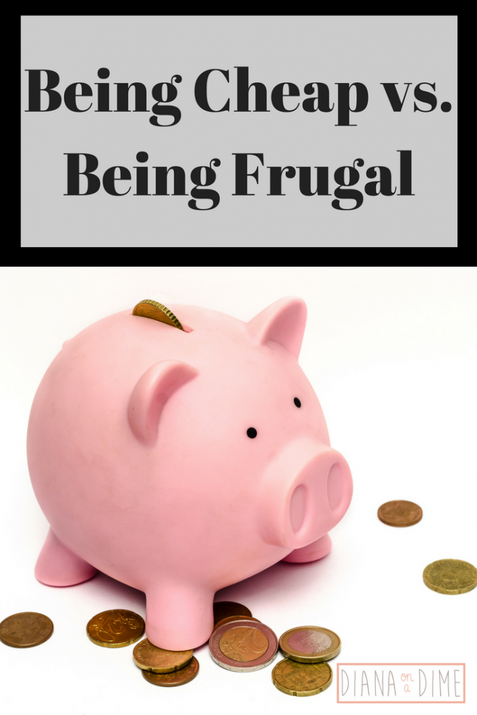 Being Cheap vs. Being Frugal
