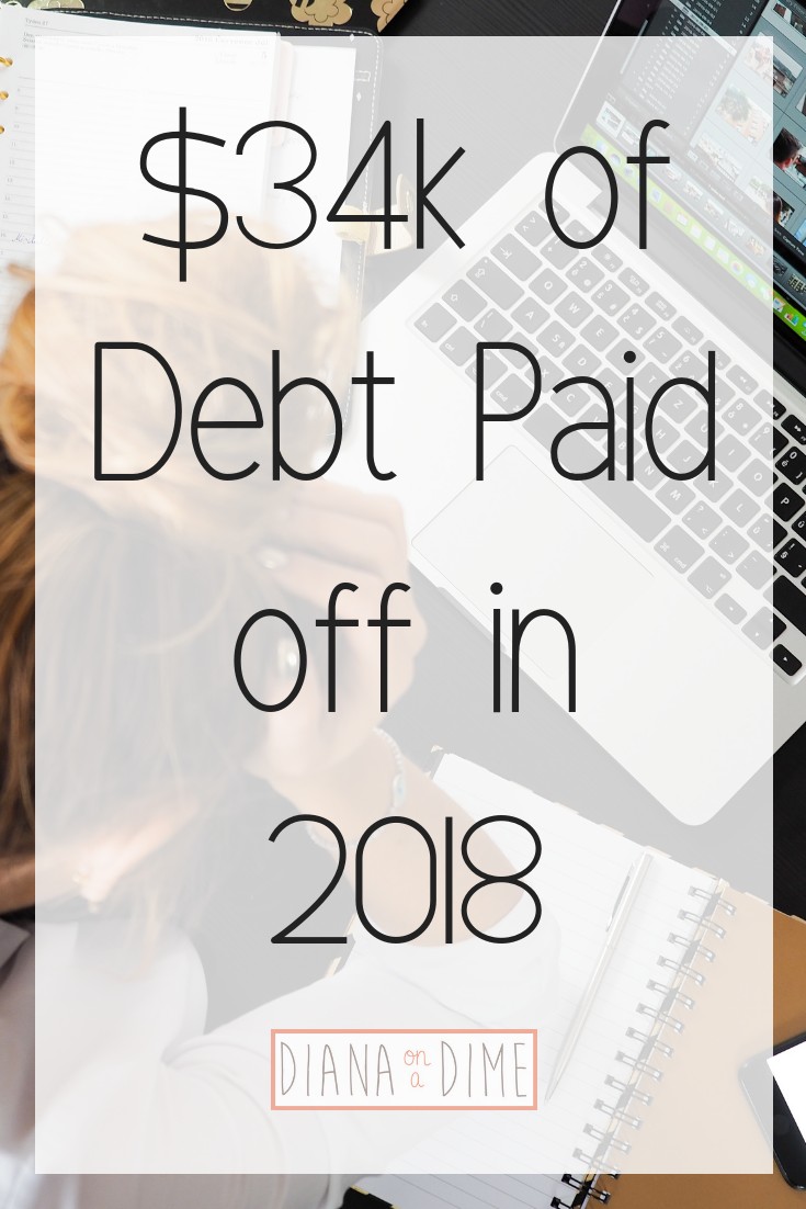 $34k of Debt Paid off in 2018