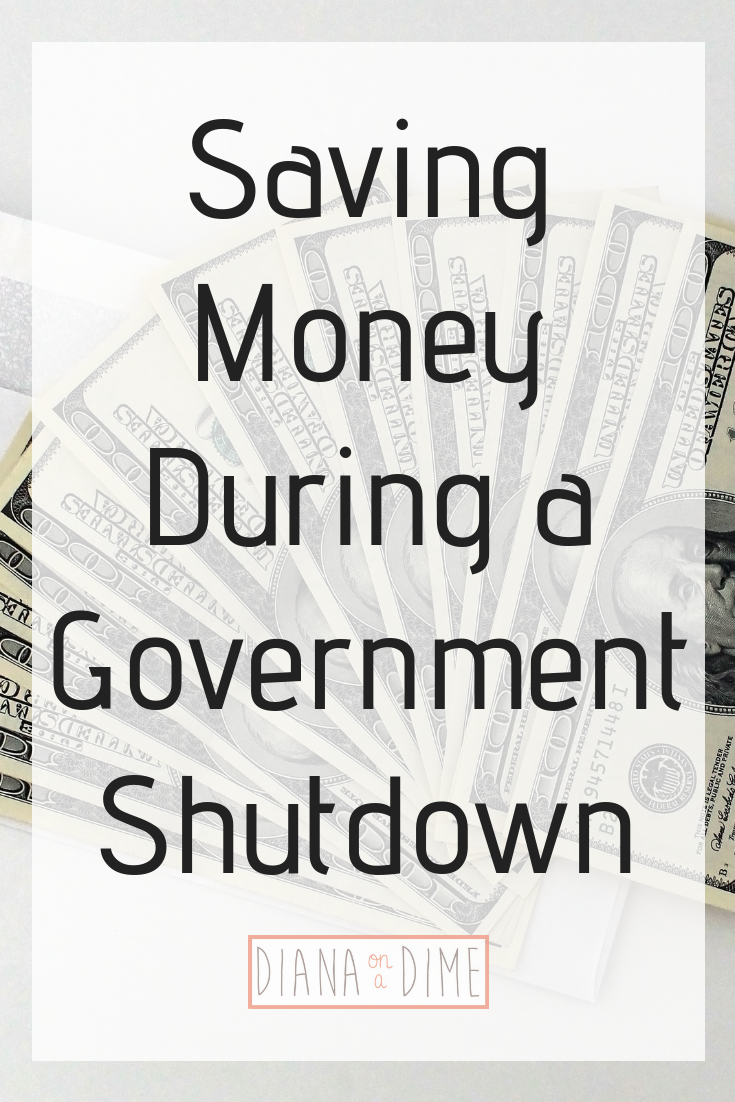 Saving Money During a Government Shutdown