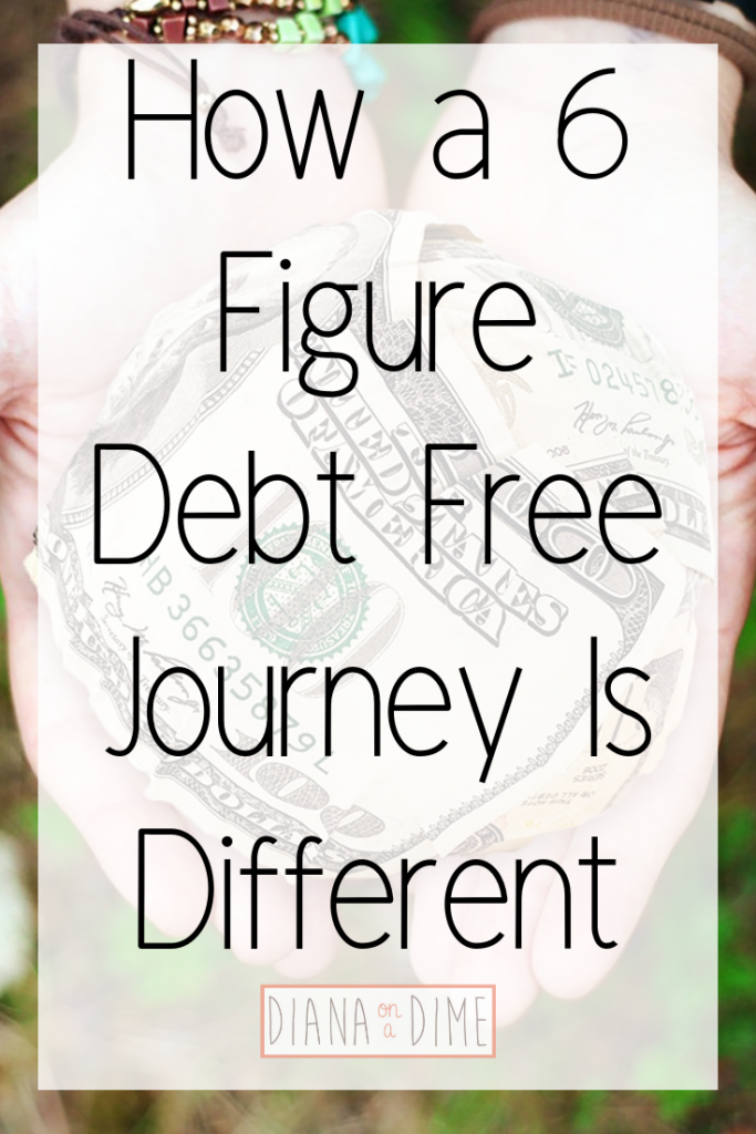How a 6 Figure Debt Free Journey Is Different